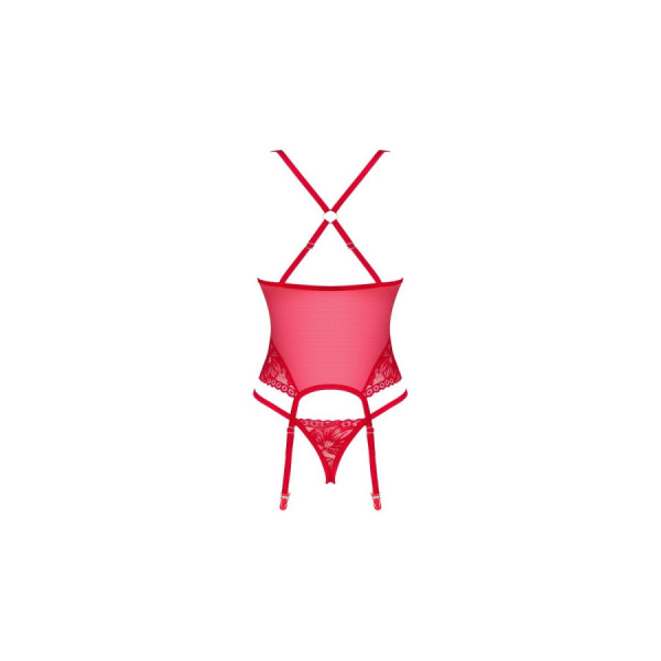 Lacelove Corset - rouge